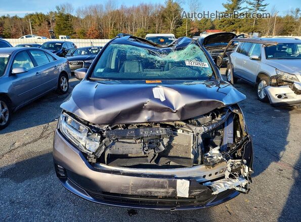 5FNRL6H75NB031904 2022 HONDA ODYSSEY Gray Widok z przodu