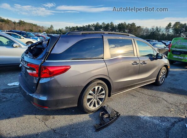 5FNRL6H75NB031904 2022 HONDA ODYSSEY Gray Tył prawy