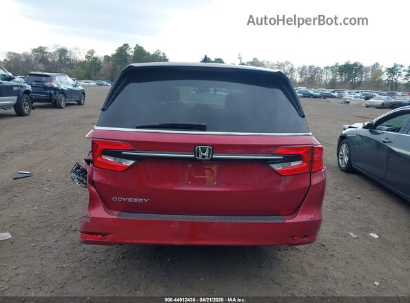 5FNRL6H75NB063218 2022 HONDA ODYSSEY Red 