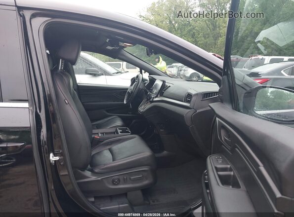 5FNRL6H75RB002294 2024 HONDA ODYSSEY Black Front interior view