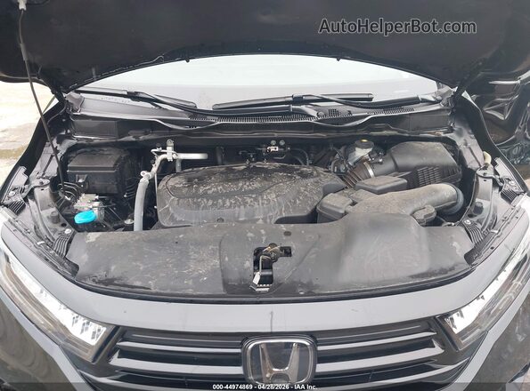 5FNRL6H75RB002294 2024 HONDA ODYSSEY Black Rear view