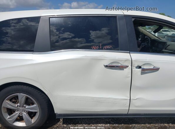 5FNRL6H76JB090695 2018 HONDA ODYSSEY White 