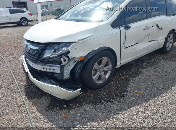 5FNRL6H76JB090695 2018 HONDA ODYSSEY White 