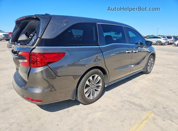 5FNRL6H76MB023065 2021 HONDA ODYSSEY Charcoal Rear right