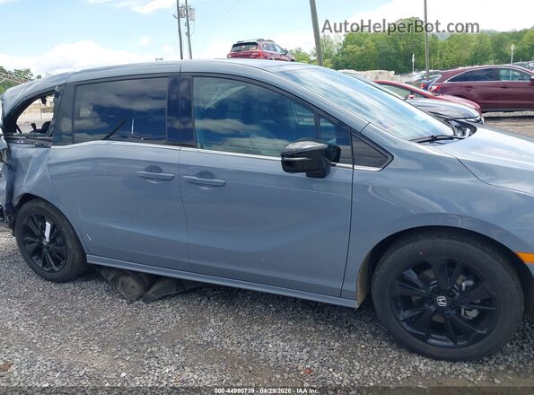 5FNRL6H76RB018357 2024 HONDA ODYSSEY Blue 