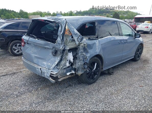 5FNRL6H76RB018357 2024 HONDA ODYSSEY Blue 