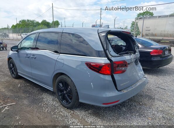 5FNRL6H76RB018357 2024 HONDA ODYSSEY Blue 