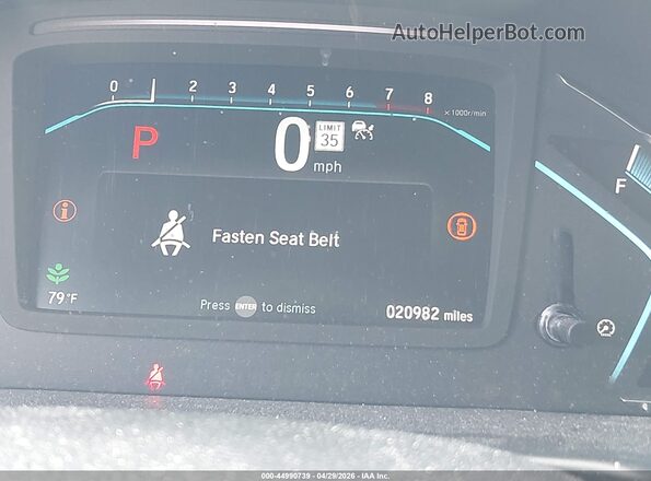 5FNRL6H76RB018357 2024 HONDA ODYSSEY Blue 