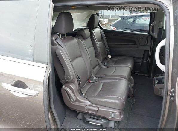 5FNRL6H77JB094495 2018 HONDA ODYSSEY Brown 