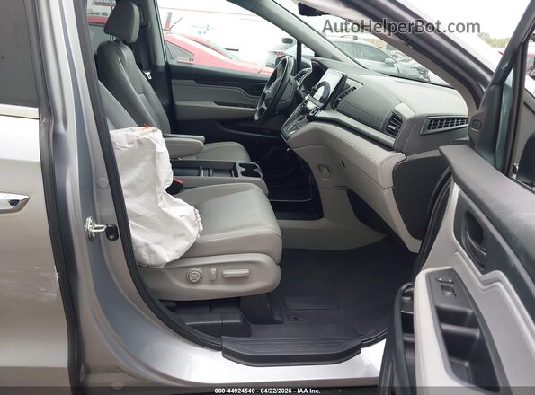 5FNRL6H77MB003780 2021 HONDA ODYSSEY Silver Widok wnętrza z przodu