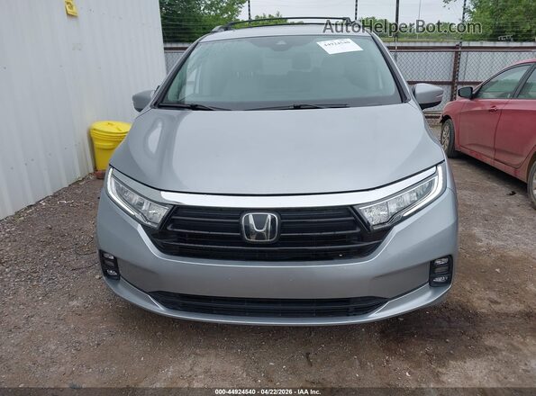 5FNRL6H77MB003780 2021 HONDA ODYSSEY Silver Widok zestawu wskaźników