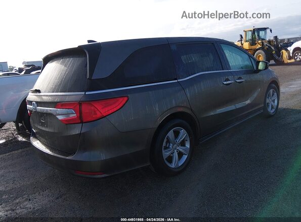 5FNRL6H78JB005694 2018 HONDA ODYSSEY Gray Rear right