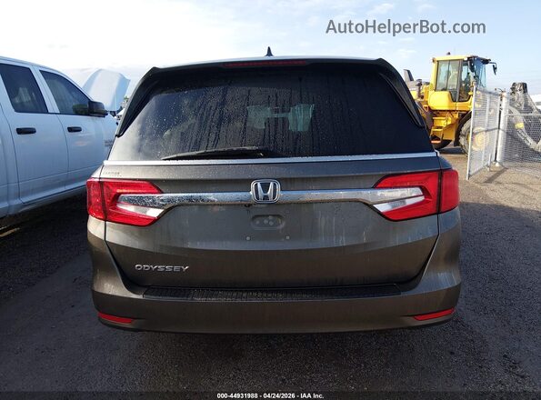 5FNRL6H78JB005694 2018 HONDA ODYSSEY Gray 