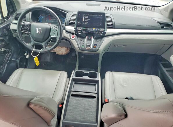 5FNRL6H78KB026059 2019 HONDA ODYSSEY Угольный Вид панели приборов