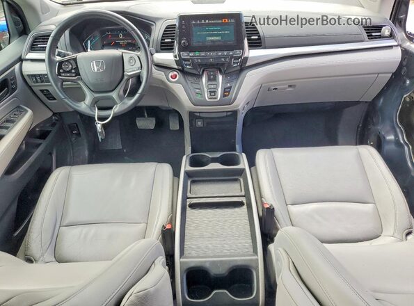 5FNRL6H78KB105411 2019 HONDA ODYSSEY Gray 