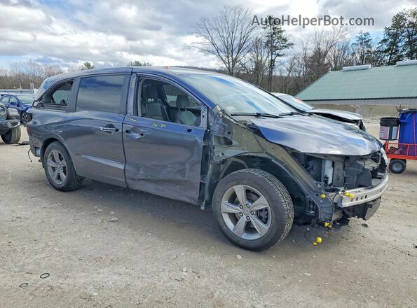 5FNRL6H78KB105411 2019 HONDA ODYSSEY Gray 