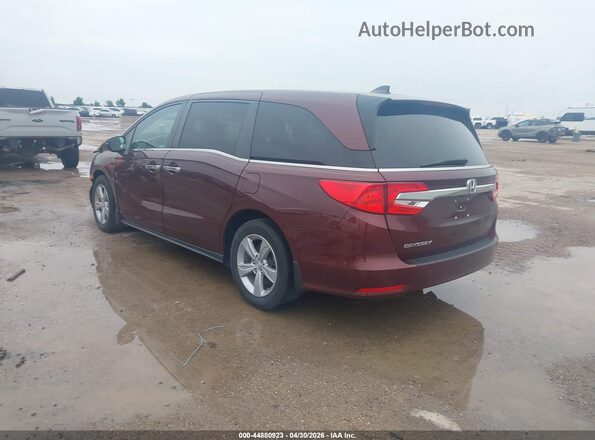 5FNRL6H78KB124590 2019 HONDA ODYSSEY Бордовый 