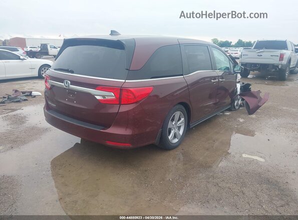 5FNRL6H78KB124590 2019 HONDA ODYSSEY Бордовый 