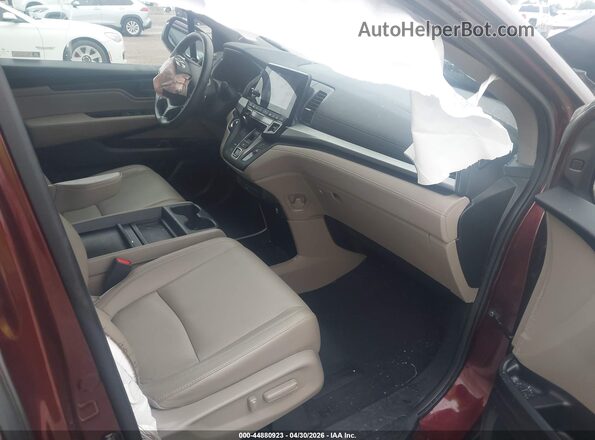 5FNRL6H78KB124590 2019 HONDA ODYSSEY Бордовый 