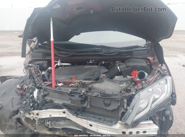 5FNRL6H78KB124590 2019 HONDA ODYSSEY Бордовый 