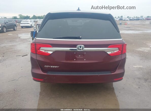 5FNRL6H78KB124590 2019 HONDA ODYSSEY Бордовый 