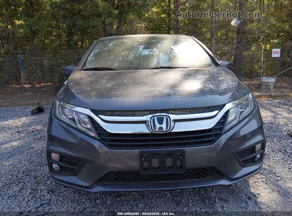 5FNRL6H78LB017542 2020 HONDA ODYSSEY Gray Widok wnętrza z tyłu