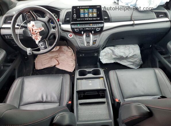 5FNRL6H78SB045372 2025 HONDA ODYSSEY Красный Вид панели приборов