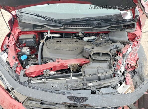 5FNRL6H78SB045372 2025 HONDA ODYSSEY Красный Вид задней части салона