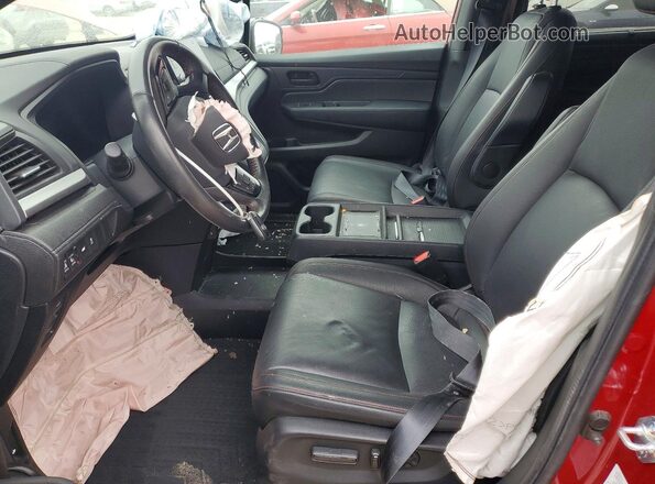 5FNRL6H78SB045372 2025 HONDA ODYSSEY Красный Вид салона спереди