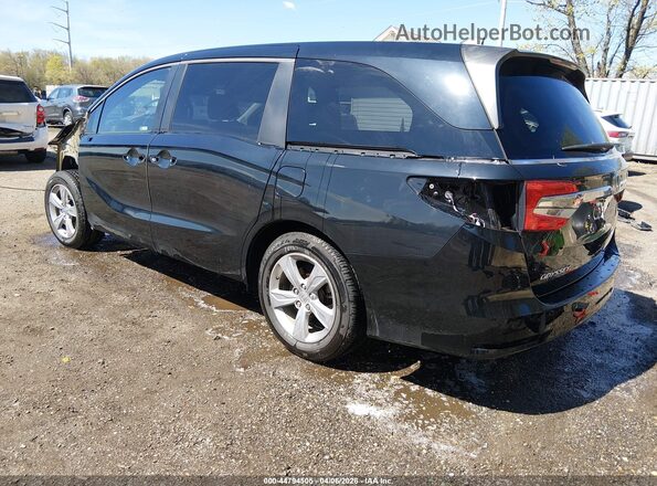 5FNRL6H79KB021453 2019 HONDA ODYSSEY Black Rear left