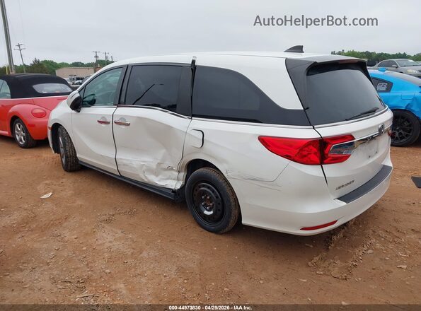 5FNRL6H79KB096752 2019 HONDA ODYSSEY White Rear left