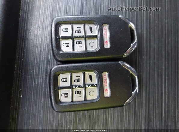 5FNRL6H79KB096752 2019 HONDA ODYSSEY White Dashboard view
