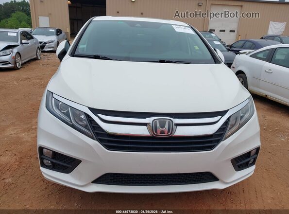 5FNRL6H79KB096752 2019 HONDA ODYSSEY White Instrument cluster view