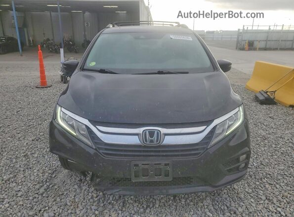5FNRL6H7XJB047817 2018 HONDA ODYSSEY Black წინა ხედი
