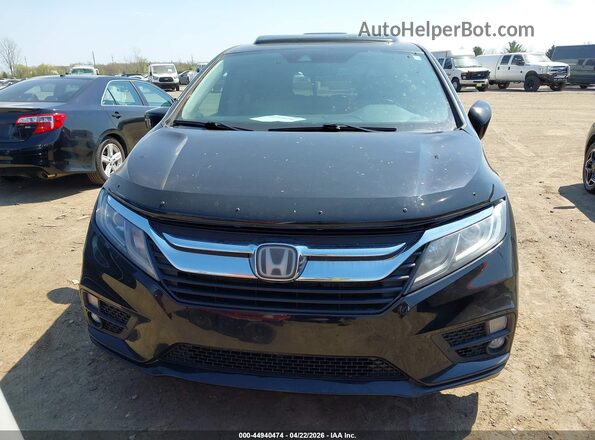 5FNRL6H7XKB065252 2019 HONDA ODYSSEY Black Սարքավորումների վահանակի տեսք