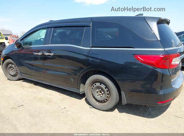 5FNRL6H7XKB065252 2019 HONDA ODYSSEY Black Հետևի ձախ