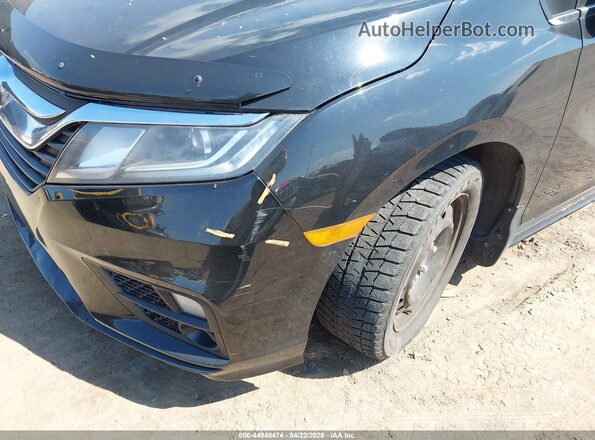 5FNRL6H7XKB065252 2019 HONDA ODYSSEY Black Դիմացի տեսք
