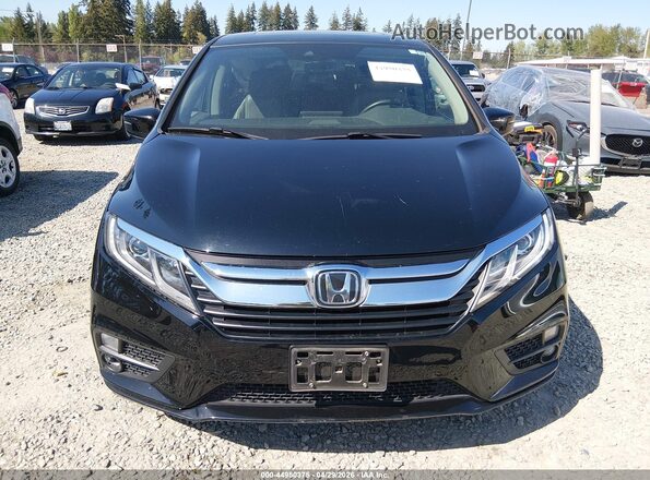 5FNRL6H7XKB072797 2019 HONDA ODYSSEY Черный Вид щитка приборов