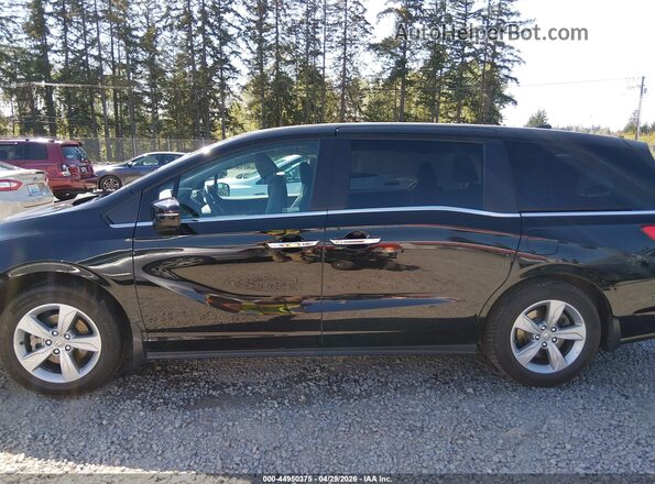 5FNRL6H7XKB072797 2019 HONDA ODYSSEY Черный Панорамный вид салона 360°