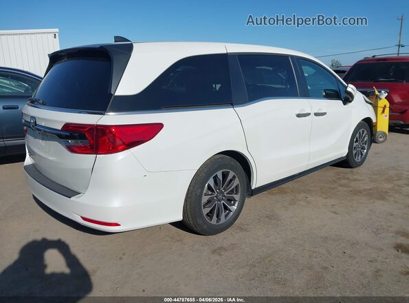 5FNRL6H7XNB006982 2022 HONDA ODYSSEY White Задня права чверть