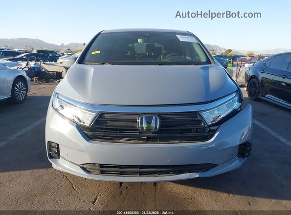5FNRL6H81RB070696 2024 HONDA ODYSSEY Gray Вид щитка приладів