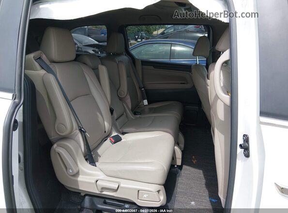 5FNRL6H82NB055344 2022 HONDA ODYSSEY White Вид наклейки з VIN-кодом
