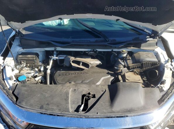 5FNRL6H84MB033618 2021 HONDA ODYSSEY Белый Вид задней части салона