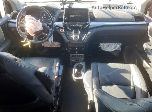 5FNRL6H84MB033618 2021 HONDA ODYSSEY Белый Вид панели приборов
