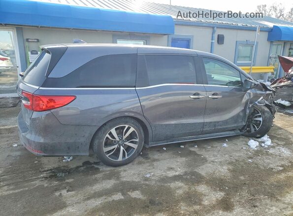 5FNRL6H84NB023608 2022 HONDA ODYSSEY Серый Задняя правая четверть
