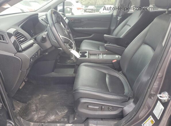 5FNRL6H85NB063731 2022 HONDA ODYSSEY Gray Vista interior delantera