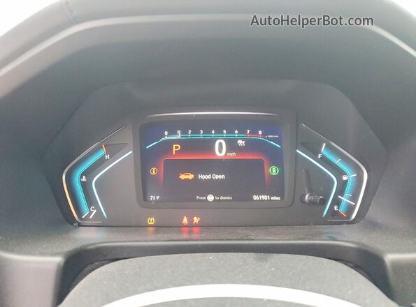 5FNRL6H85NB063731 2022 HONDA ODYSSEY Gray Vista del cuadro de instrumentos