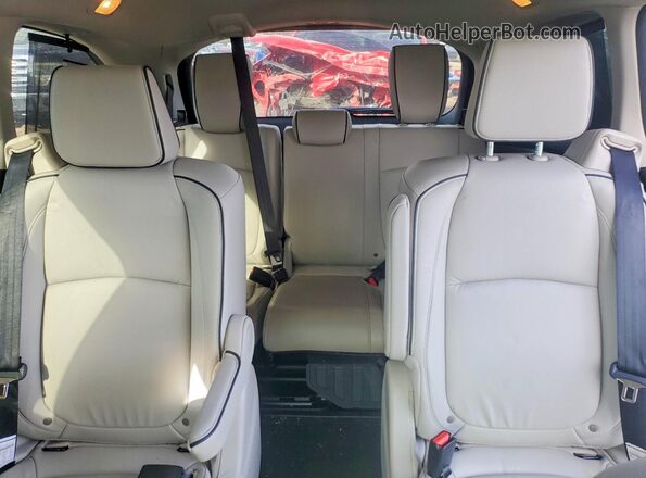 5FNRL6H85SB009289 2025 HONDA ODYSSEY Silver Вид задніх сидінь