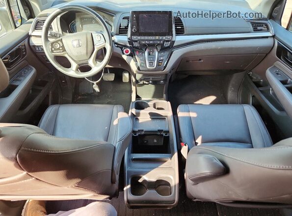 5FNRL6H87MB009524 2021 HONDA ODYSSEY Gray Widok deski rozdzielczej