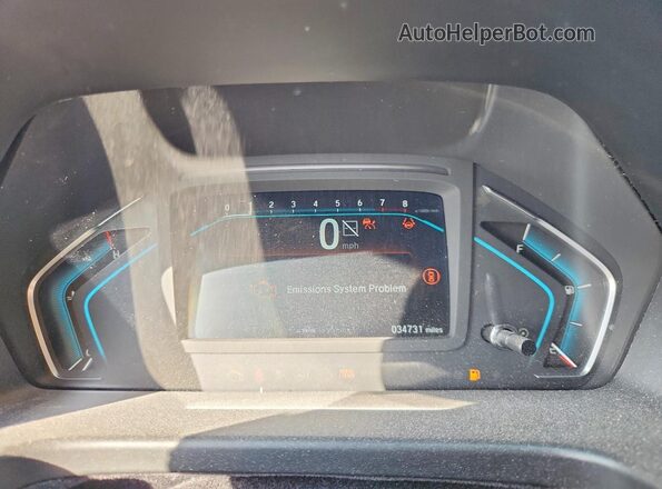 5FNRL6H87MB009524 2021 HONDA ODYSSEY Gray Widok zestawu wskaźników